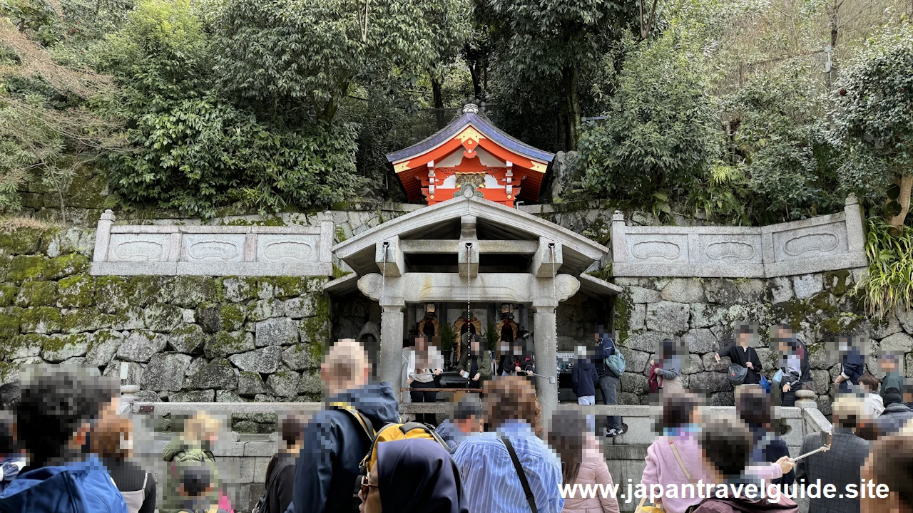 音羽の滝：清水寺の見どころ(4)