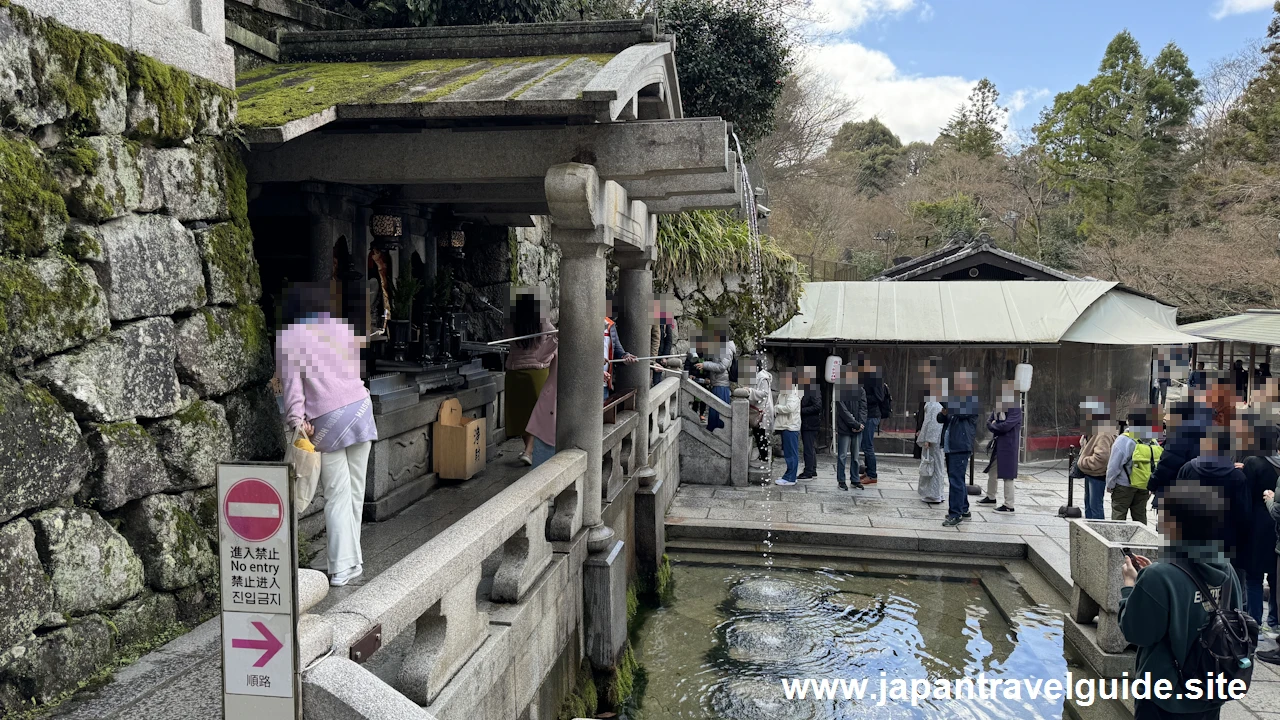 音羽の滝：清水寺の見どころ(6)