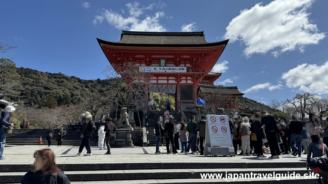 仁王門：清水寺の見どころ(2)