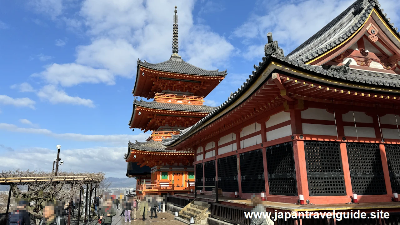 三重塔：清水寺の見どころ(1)