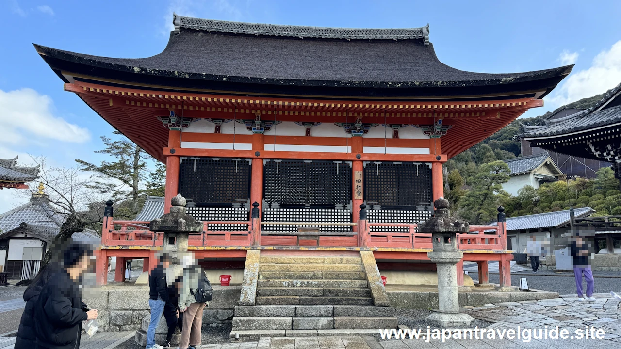 田村堂(開山堂)：清水寺の見どころ(2)