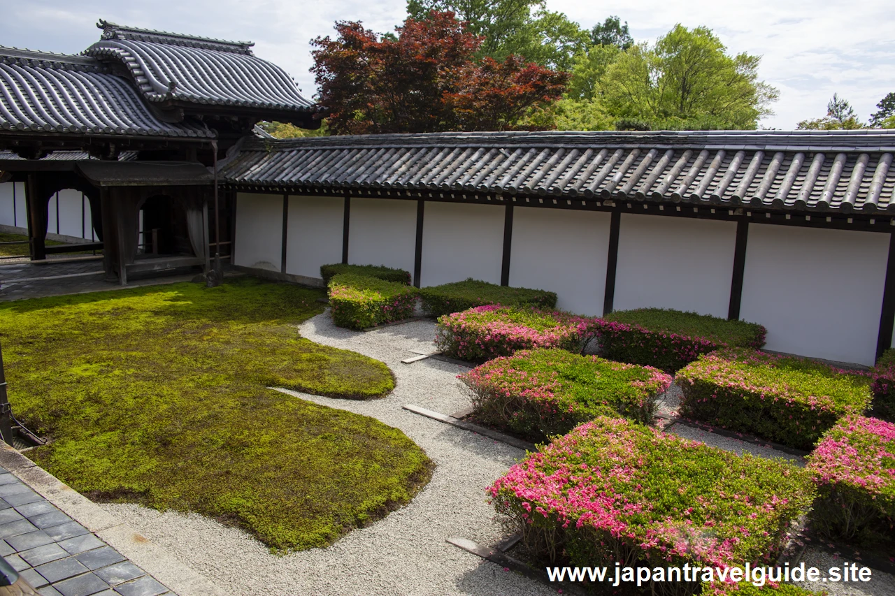 本坊庭園(方丈)西庭：東福寺の見どころ(14)