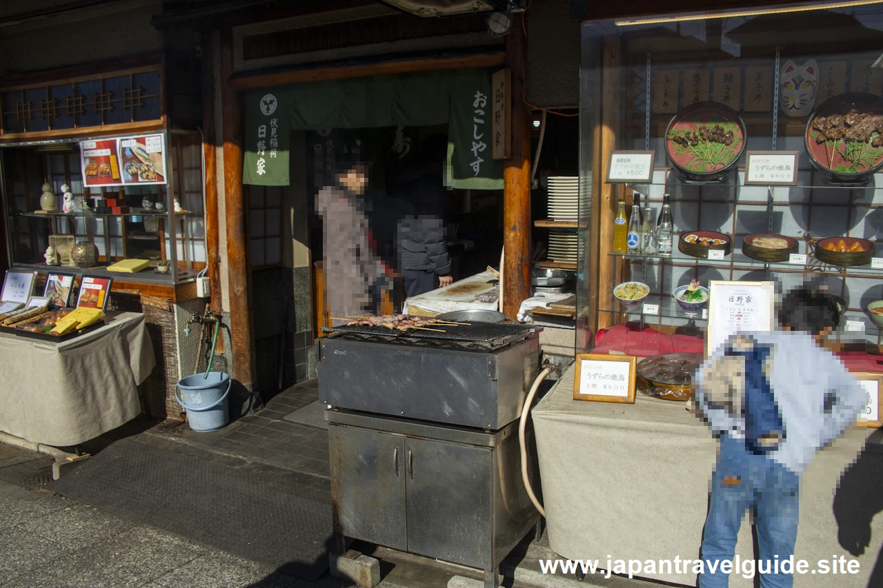 お土産屋：伏見稲荷大社の見どころ(7)