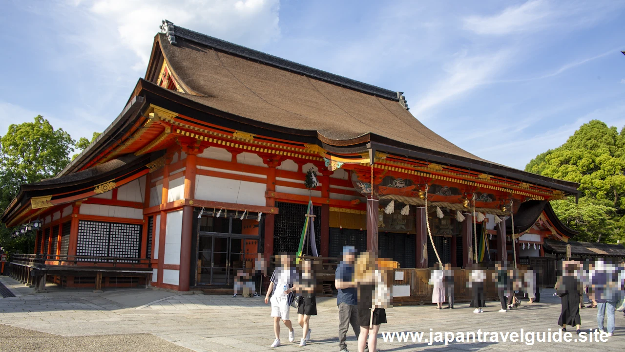 本殿：八坂神社の見どころ(1)