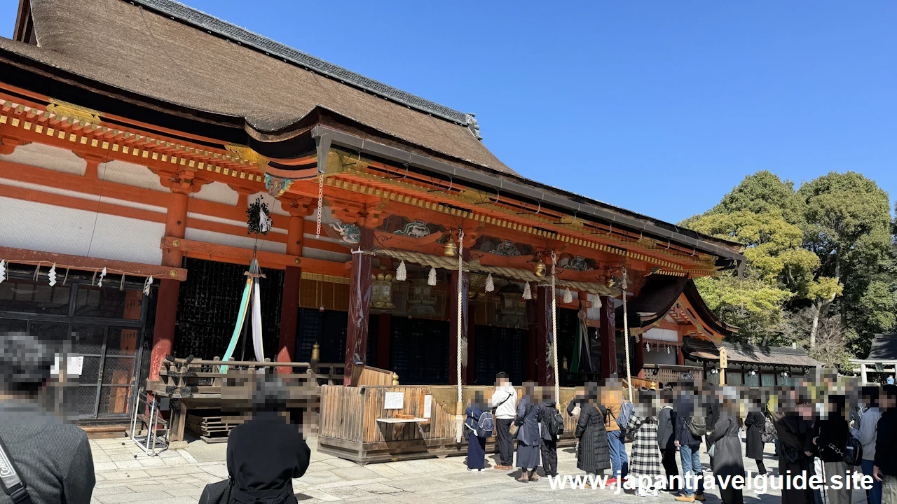 本殿：八坂神社の見どころ(2)