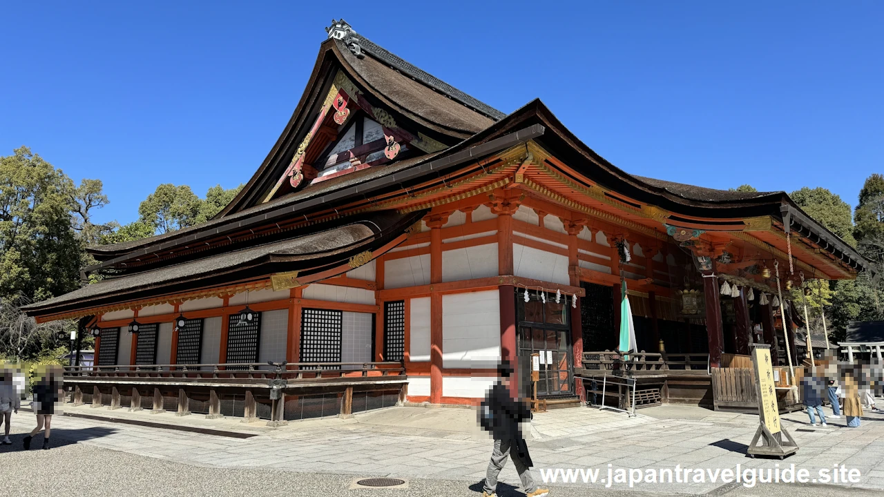 本殿：八坂神社の見どころ(3)