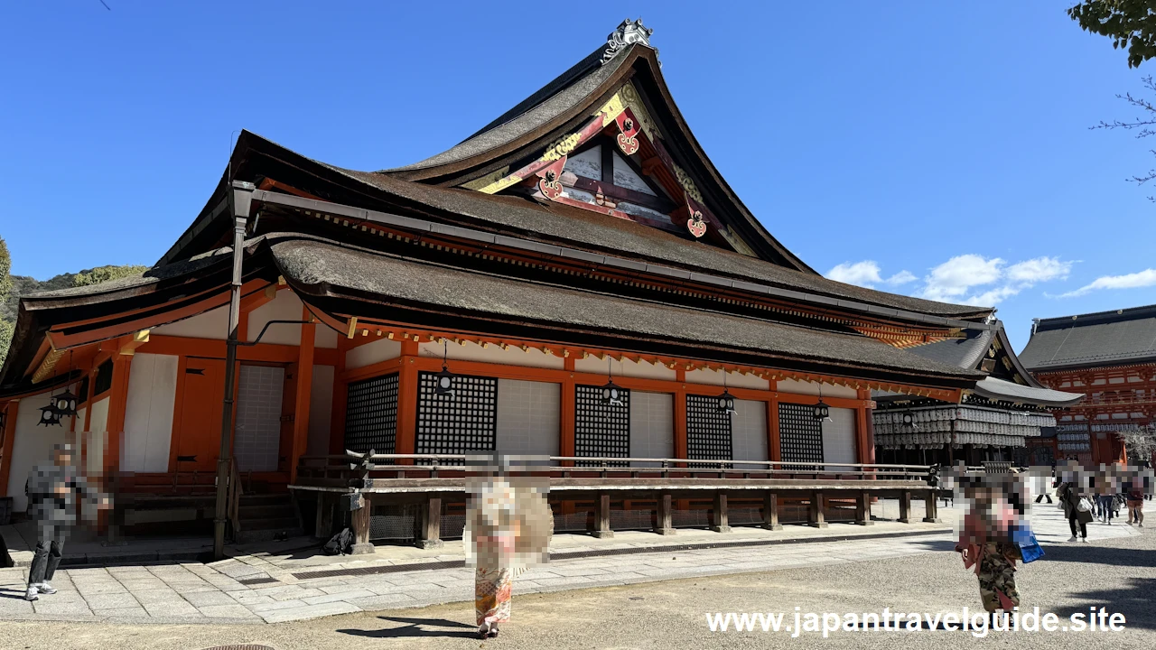 本殿：八坂神社の見どころ(4)