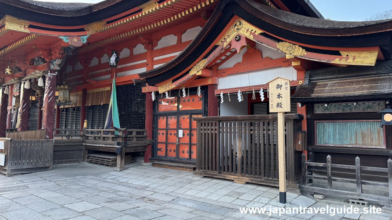 本殿：八坂神社の見どころ(6)