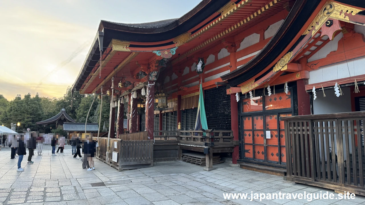 本殿：八坂神社の見どころ(7)