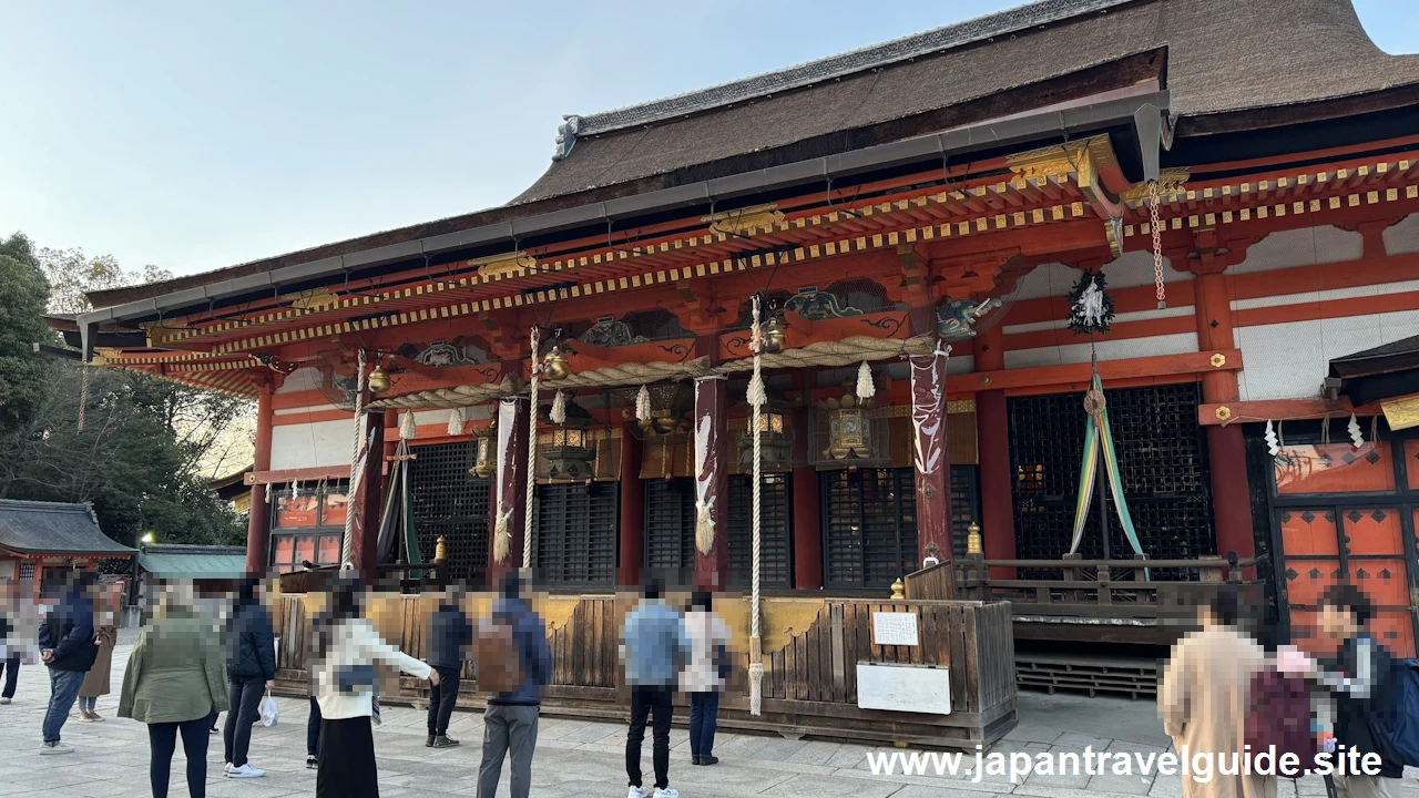 本殿：八坂神社の見どころ(9)