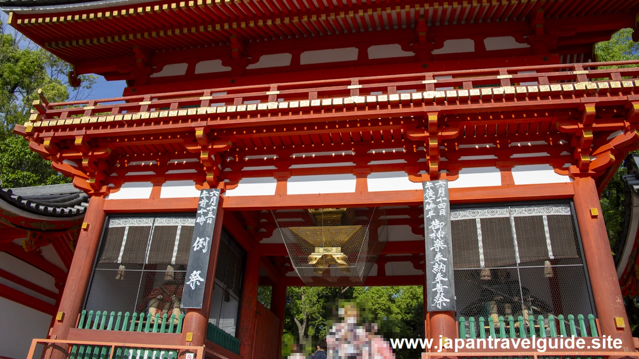 西楼門：八坂神社の見どころ(9)