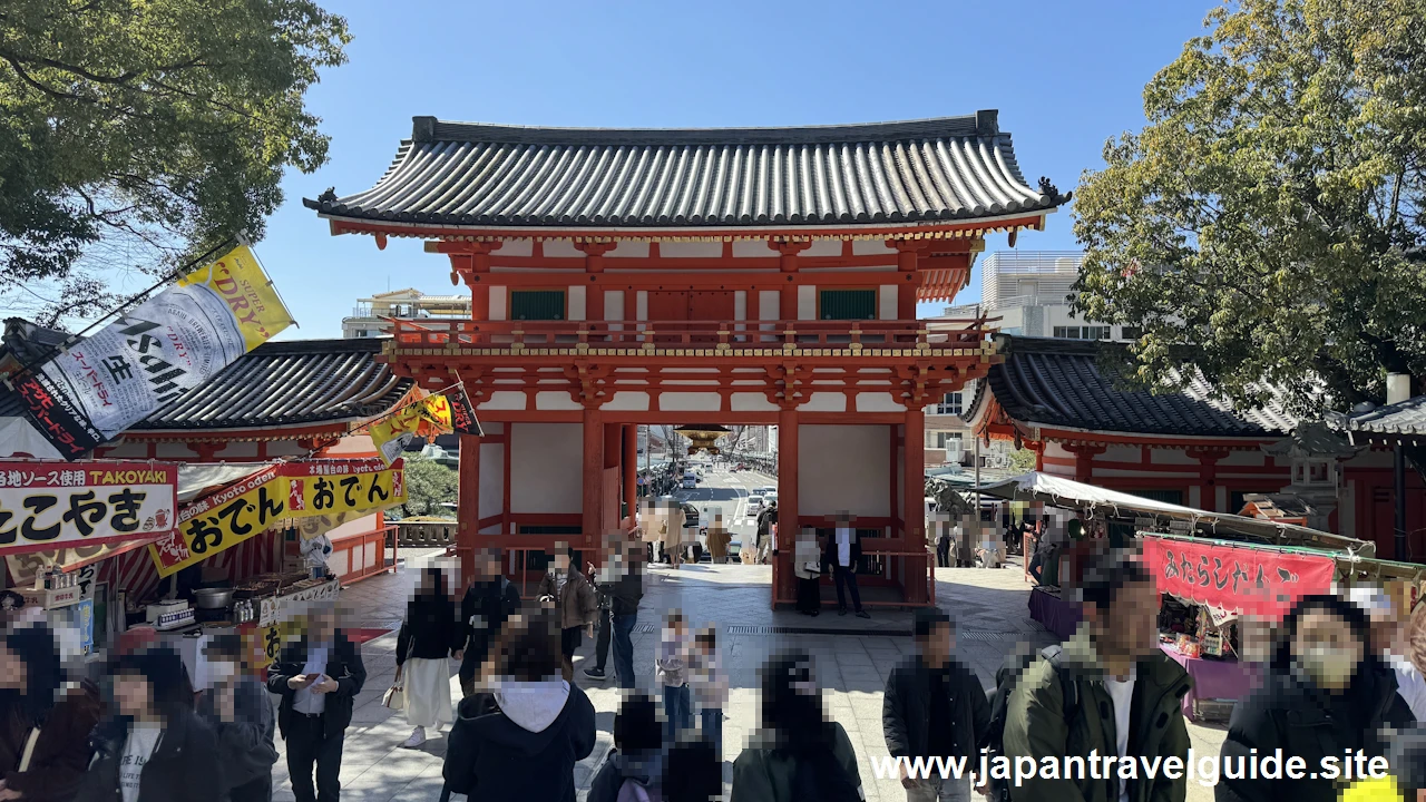 西楼門：八坂神社の見どころ(6)