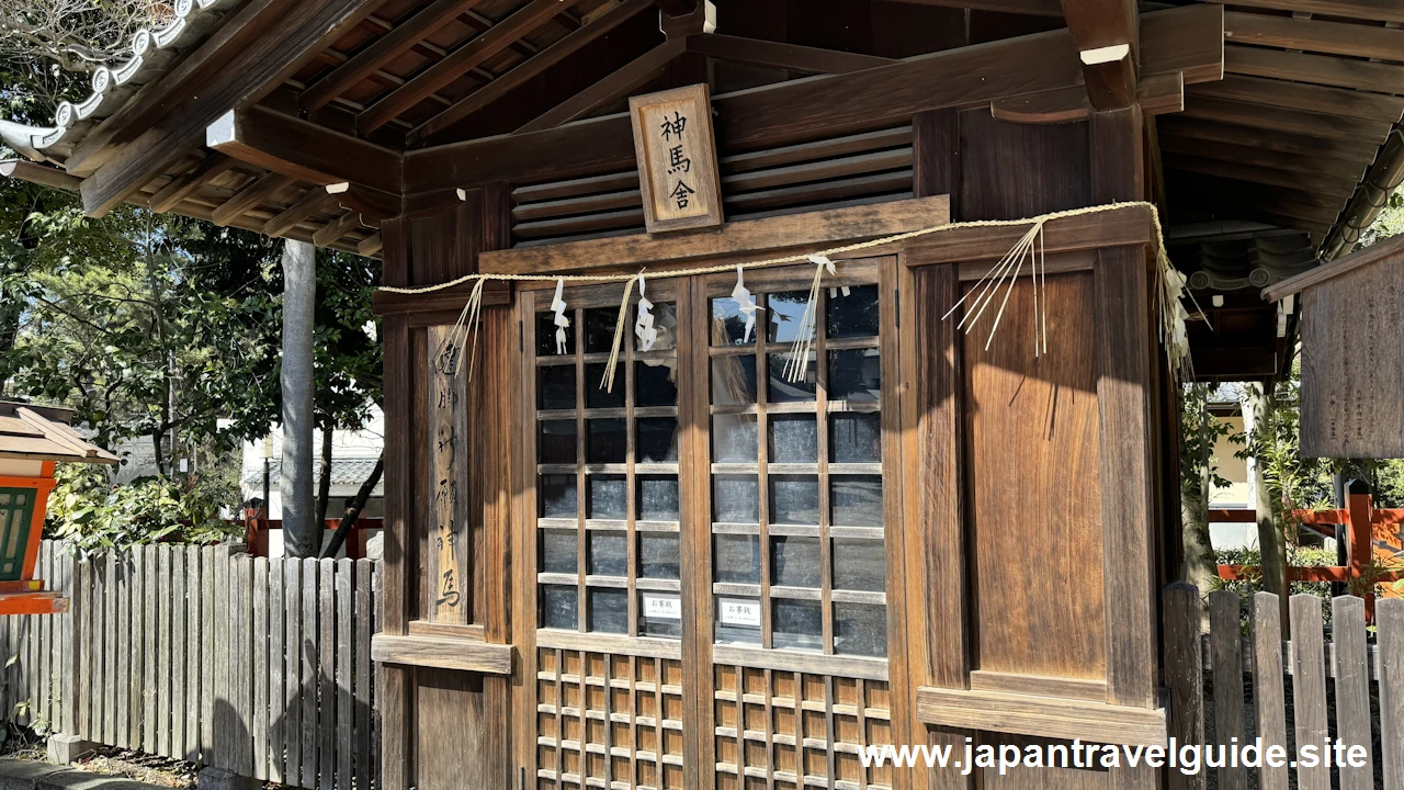 神馬舎：八坂神社の見どころ(2)