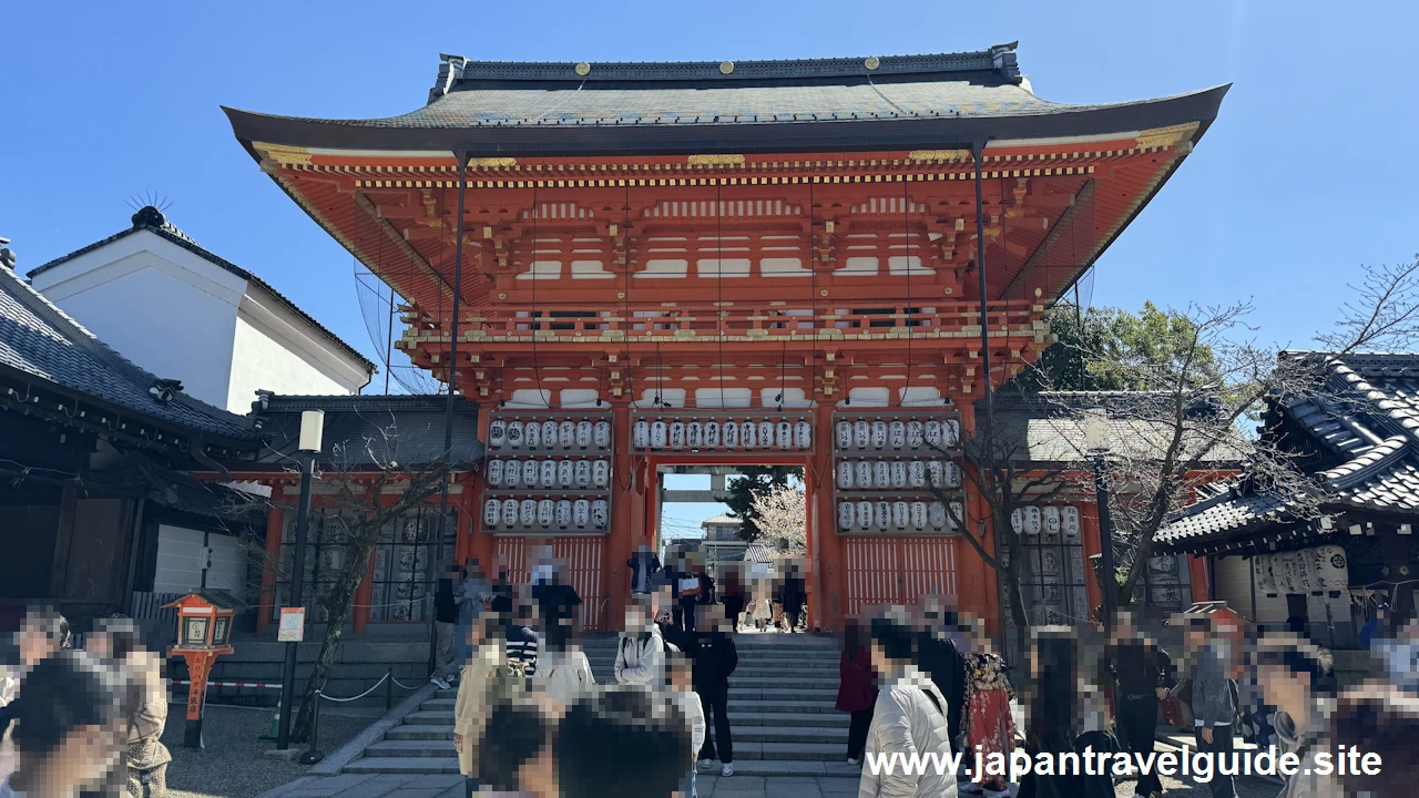 南楼門：八坂神社の見どころ(3)