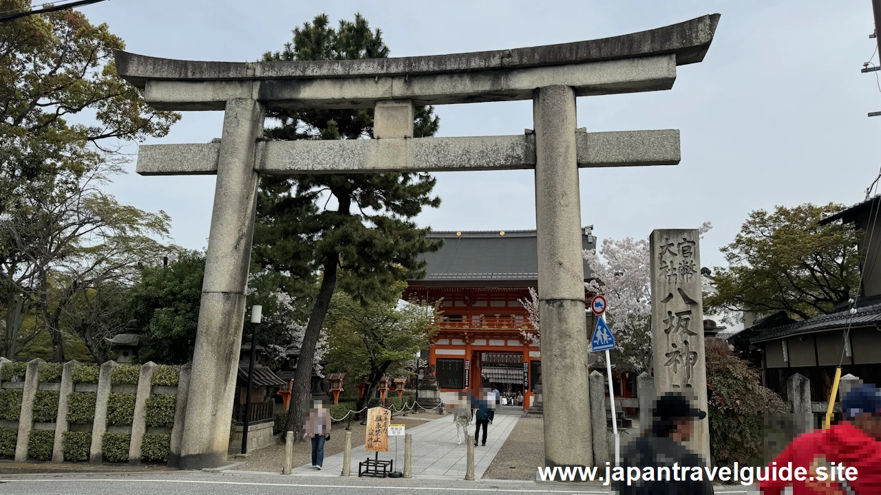 八坂神社の桜(1)