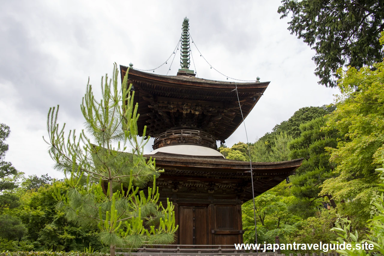 多宝塔：常寂光寺の見どころ(2)