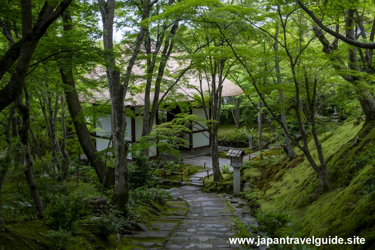 末吉坂：常寂光寺の見どころ(2)