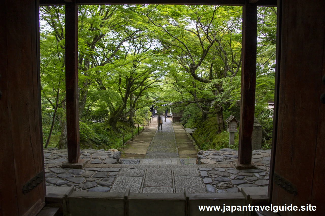 仁王門：常寂光寺の見どころ(8)