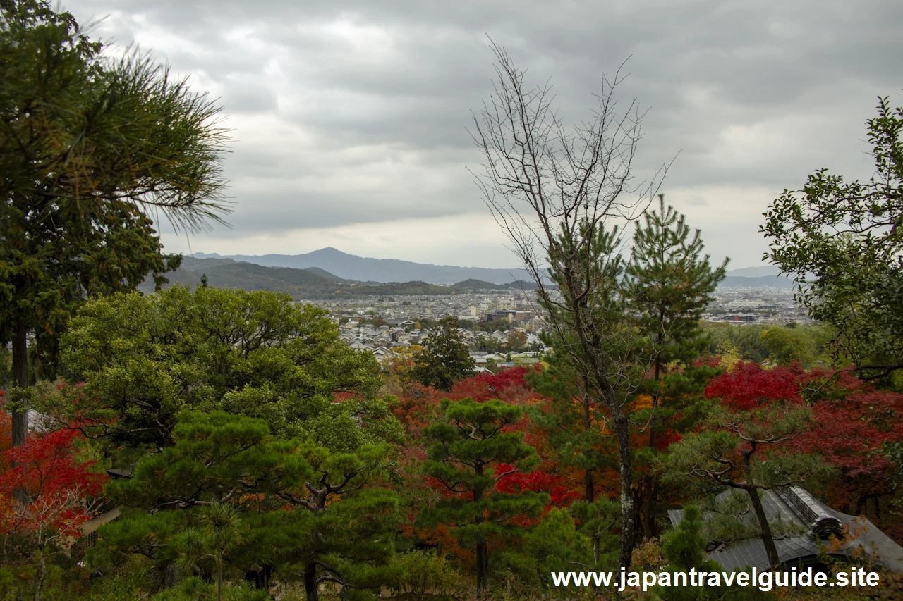 常寂光寺の紅葉：常寂光寺の見どころ(7)