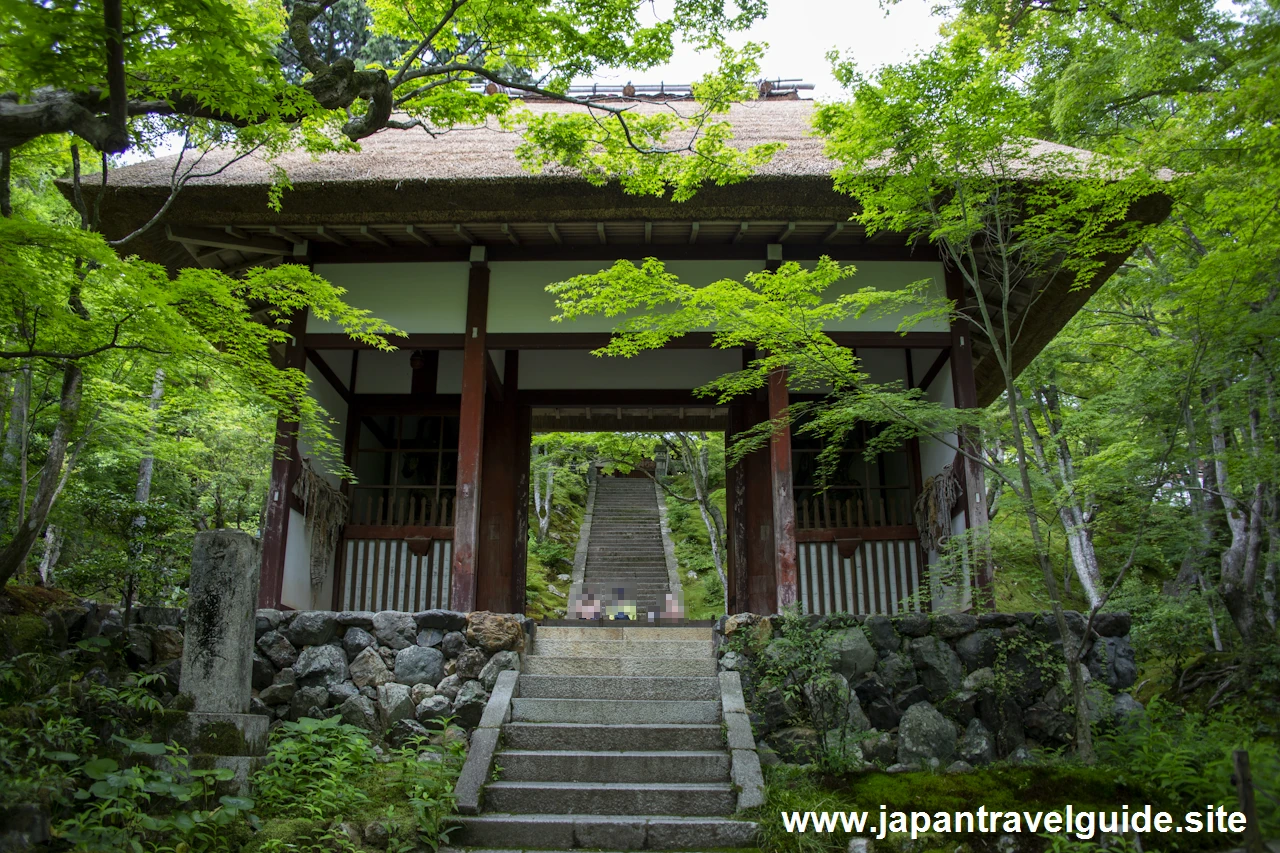 仁王門：常寂光寺の見どころ(3)