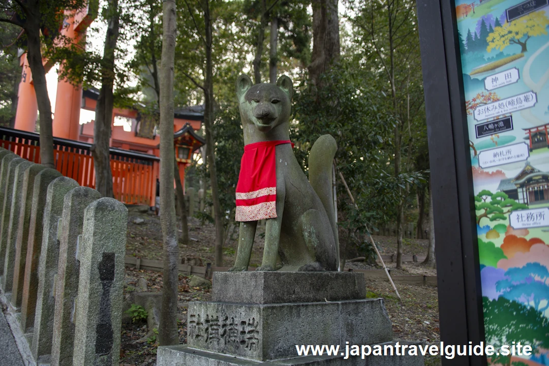 伏見稲荷大社の狐の石像：伏見稲荷大社の狐の石像に関する完全ガイド(27)