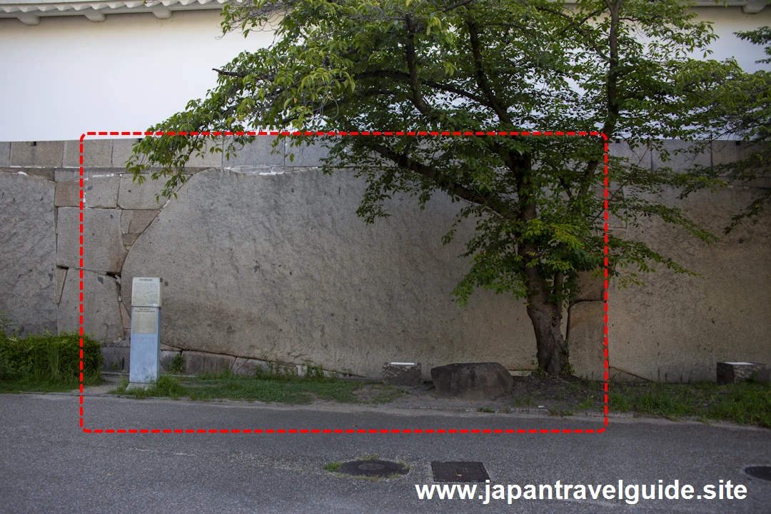 大手見付石：大阪城の巨石（蛸石、肥後石）(18)