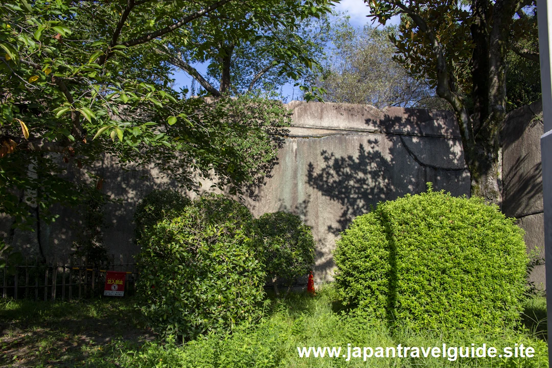 振袖石：大阪城の巨石（蛸石、肥後石）(7)