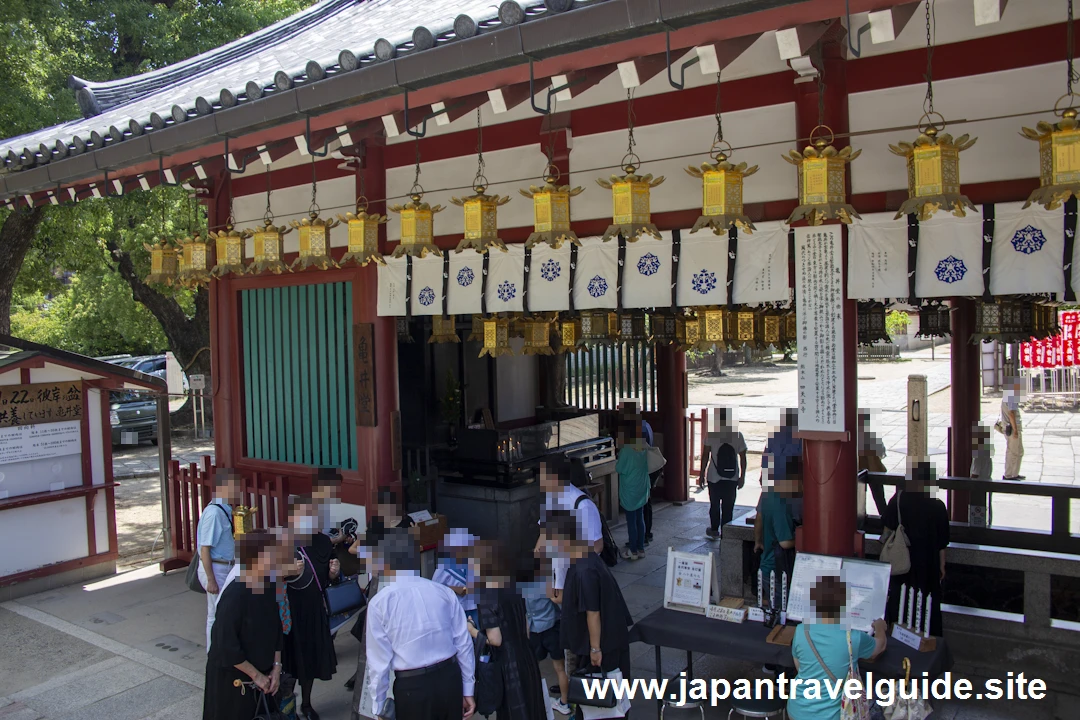 亀遊嶋辯天堂：四天王寺(17)