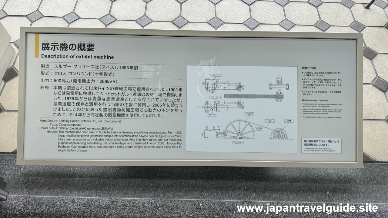 蒸気機関の実演：トヨタ産業技術記念館の見どころ(11)