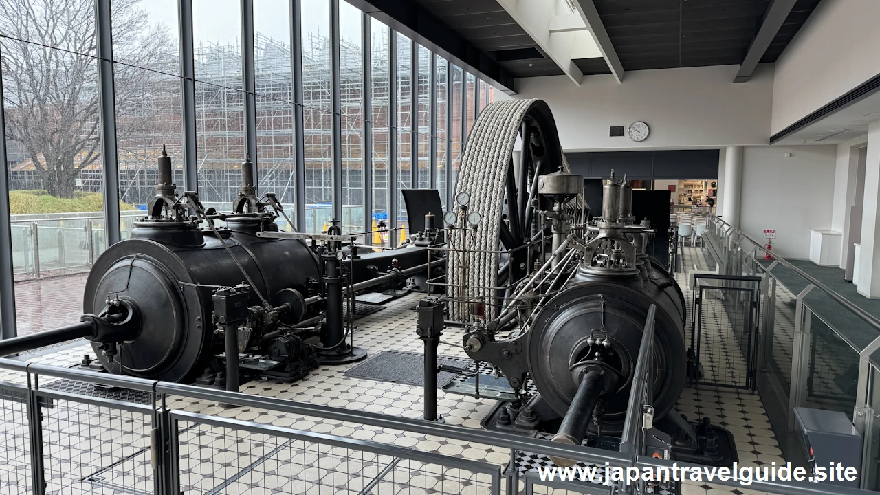 蒸気機関の実演：トヨタ産業技術記念館の見どころ(6)