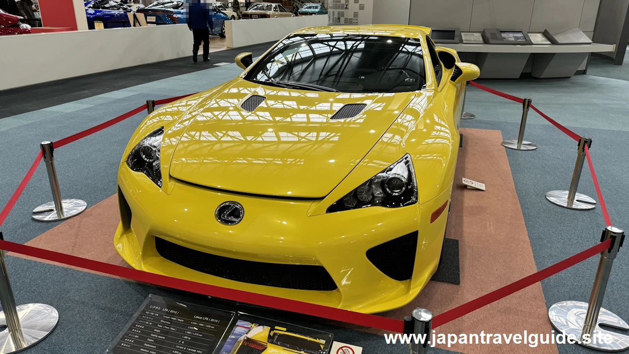 レクサス LFA：自動車館の見どころ(1)