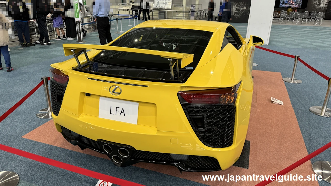 レクサス LFA：自動車館の見どころ(4)