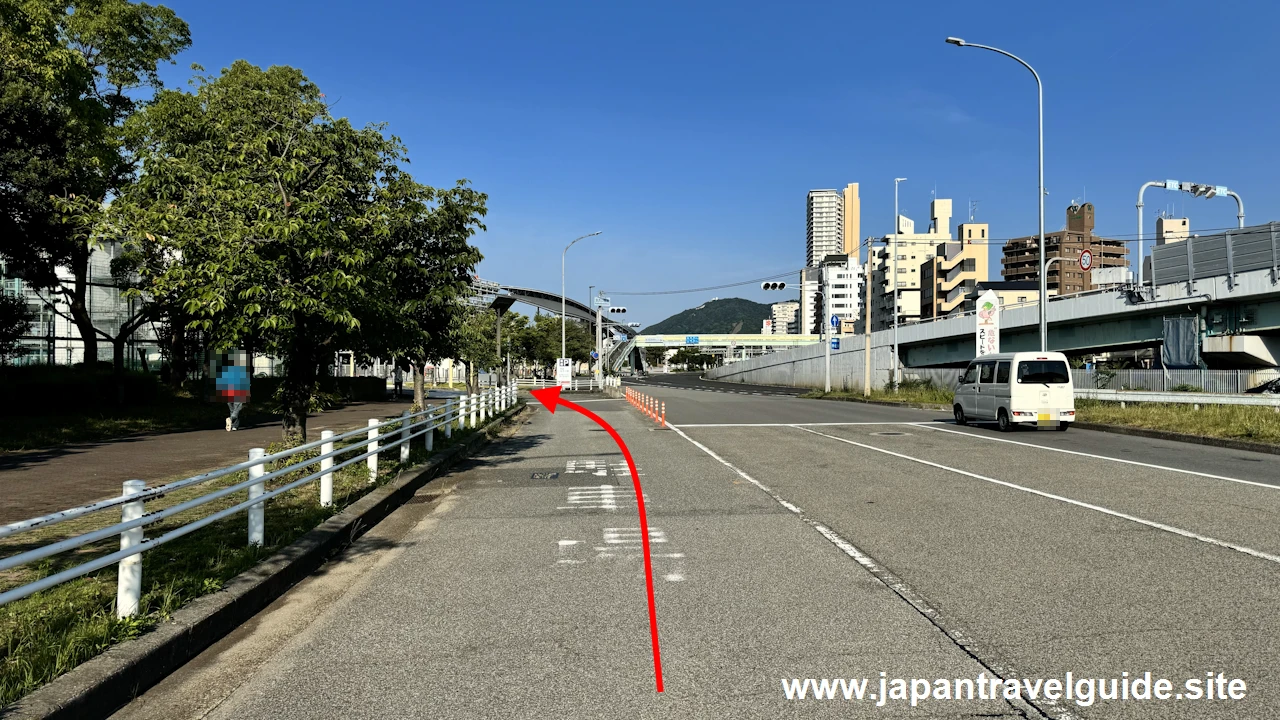 須磨海浜公園駐車場の場所について(2)