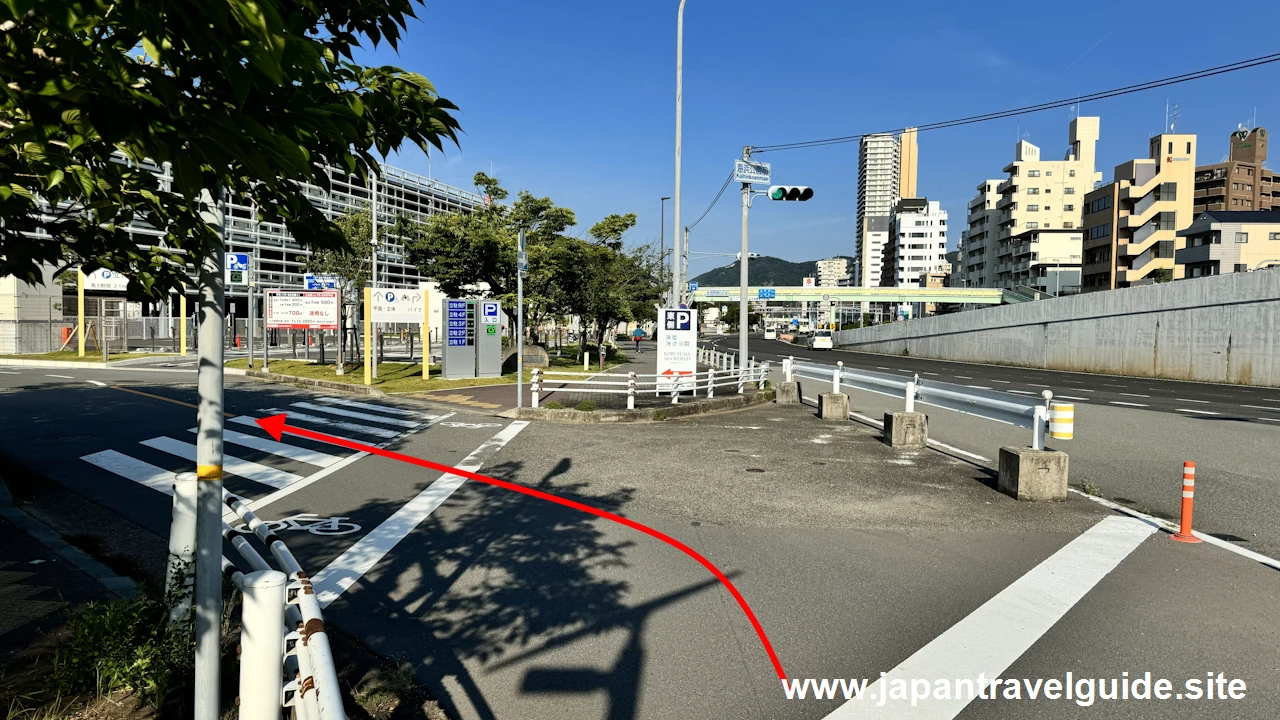 須磨海浜公園駐車場の場所について(3)