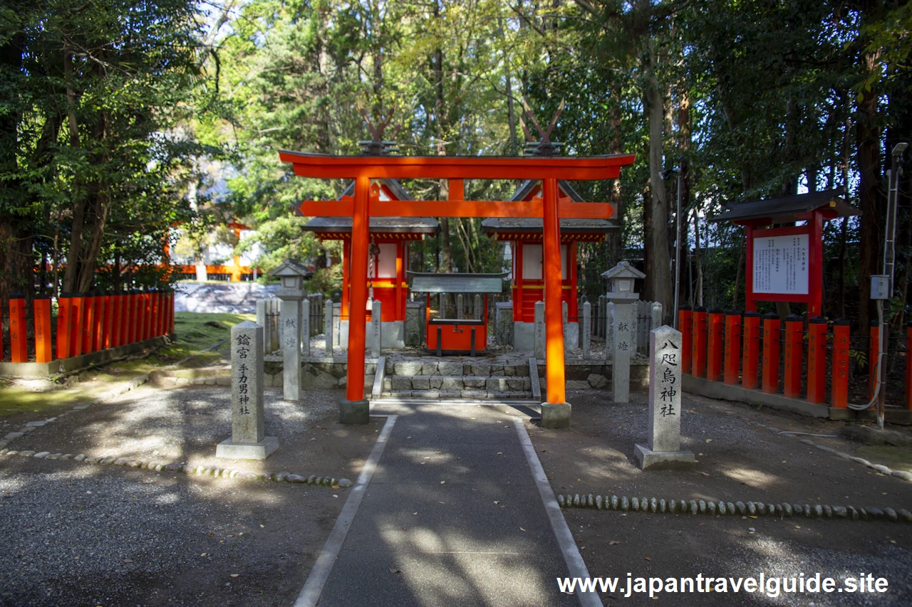 八咫烏神社と手力男神社：熊野速玉大社の見どころ(5)