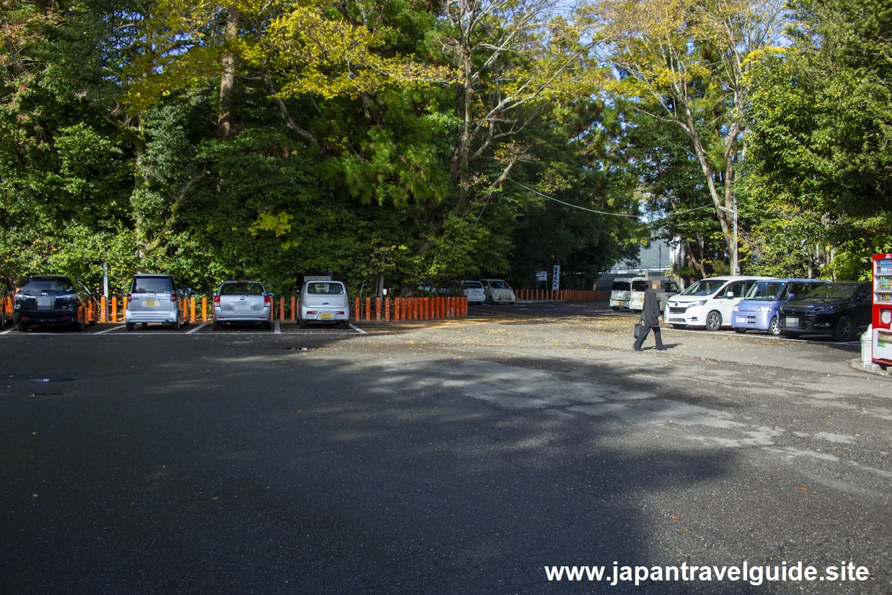 熊野速玉大社の駐車場(4)