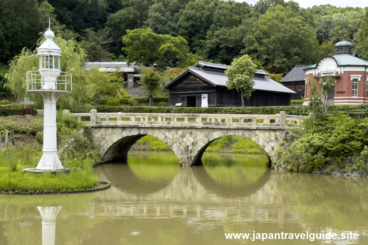 天童眼鏡橋：明治村5丁目エリアの見どころ(1)