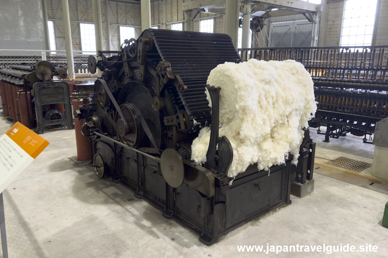 梳綿機：機械館(明治村)のすべての機械の紹介(2)