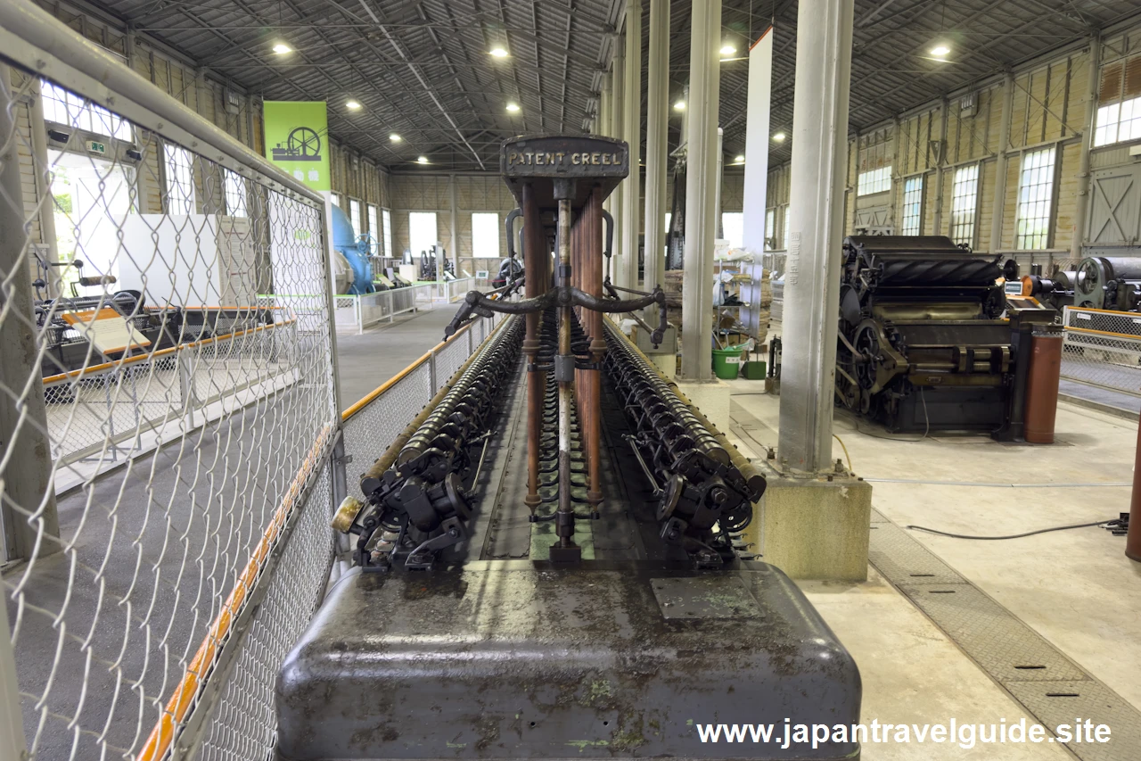 リング精紡機：機械館(明治村)のすべての機械の紹介(3)