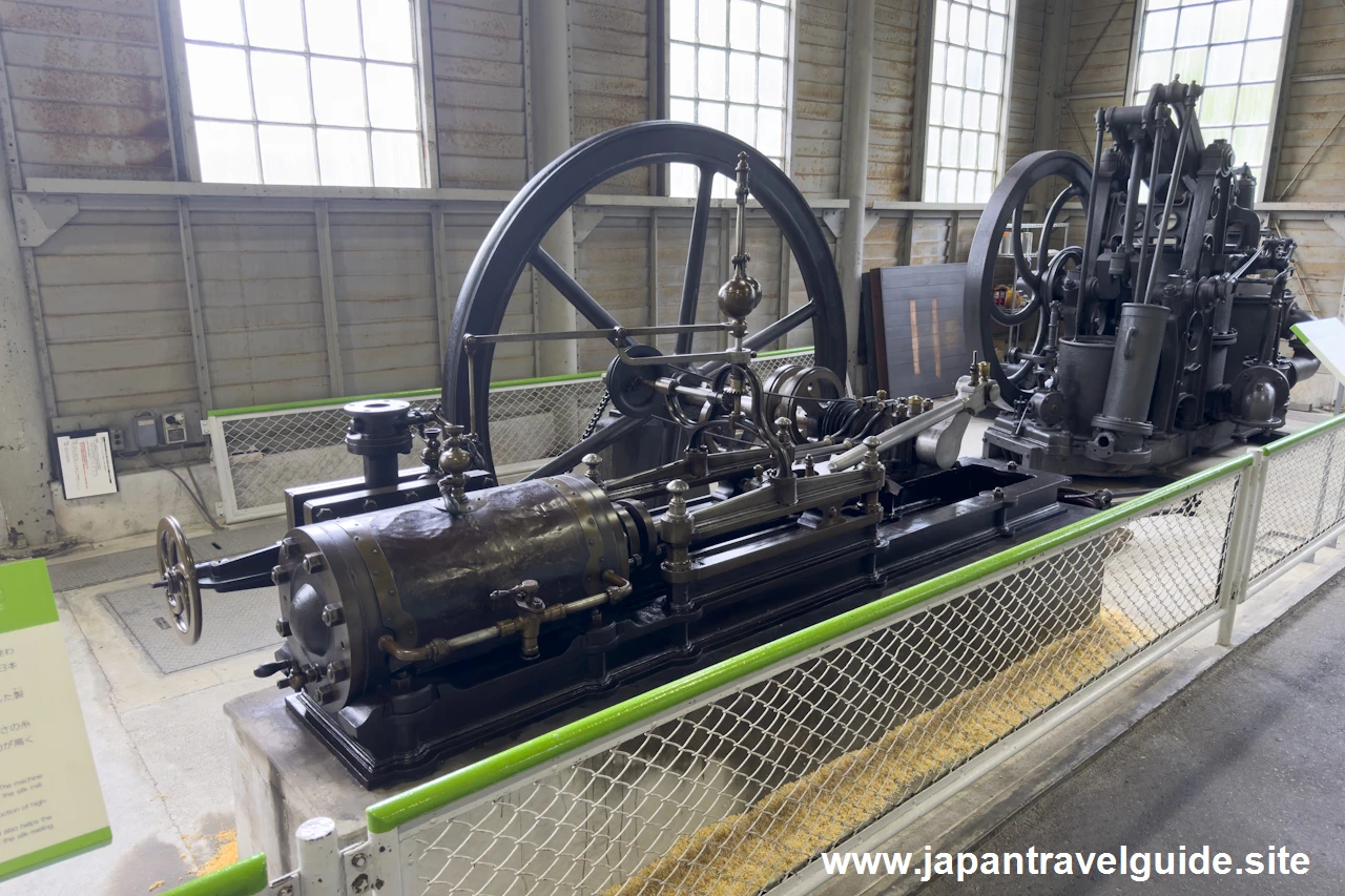 横形単気筒蒸気機関：機械館(明治村)のすべての機械の紹介(3)