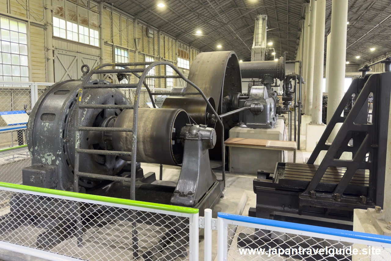 往復空気圧縮機：機械館(明治村)のすべての機械の紹介(8)