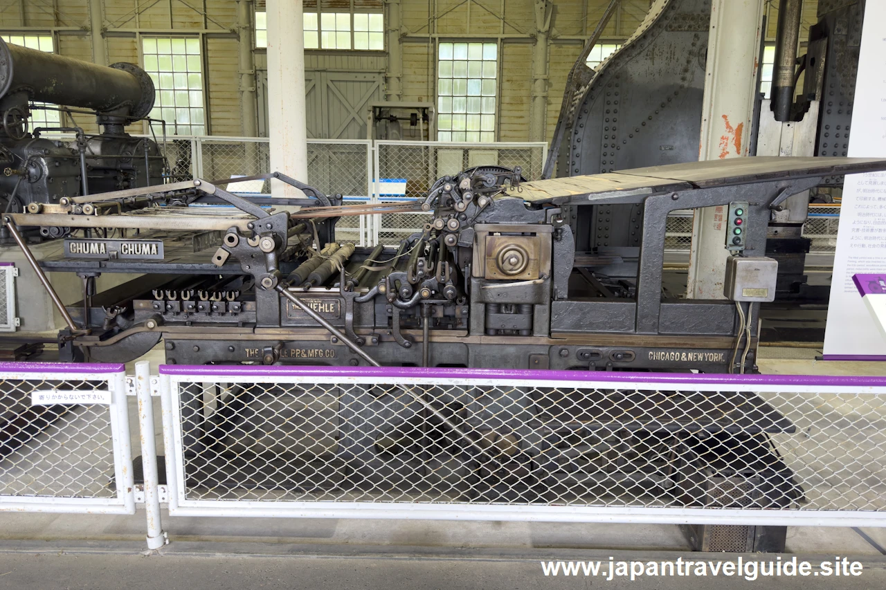 ミーレ式活版印刷機：機械館(明治村)のすべての機械の紹介(3)