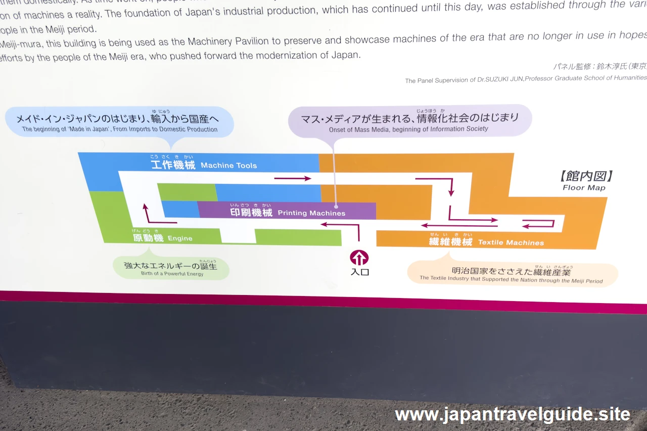 鉄道寮新橋工場・機械館の場所：機械館(明治村)のすべての機械の紹介(5)