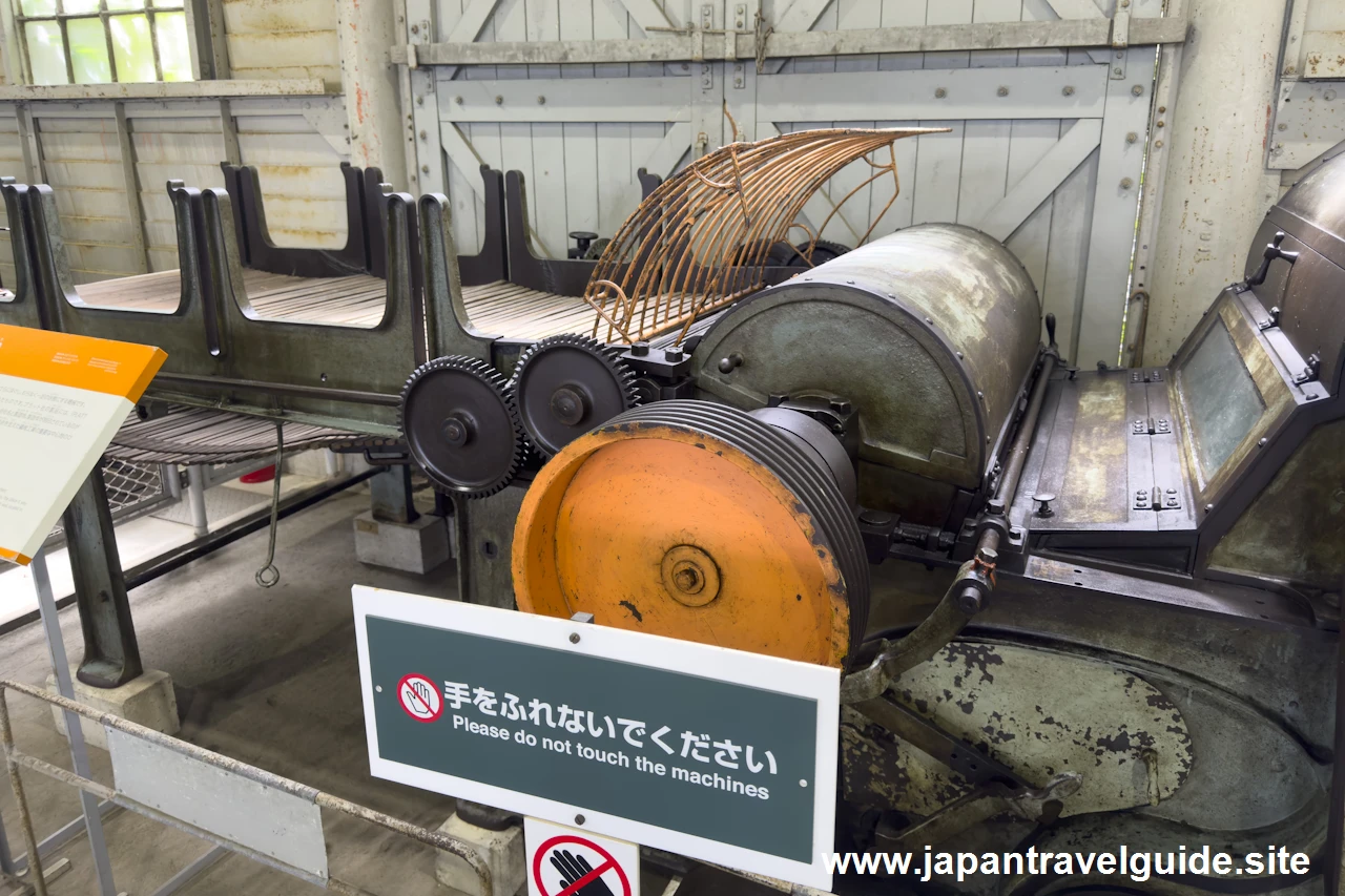 仕上打綿機：機械館(明治村)のすべての機械の紹介(3)