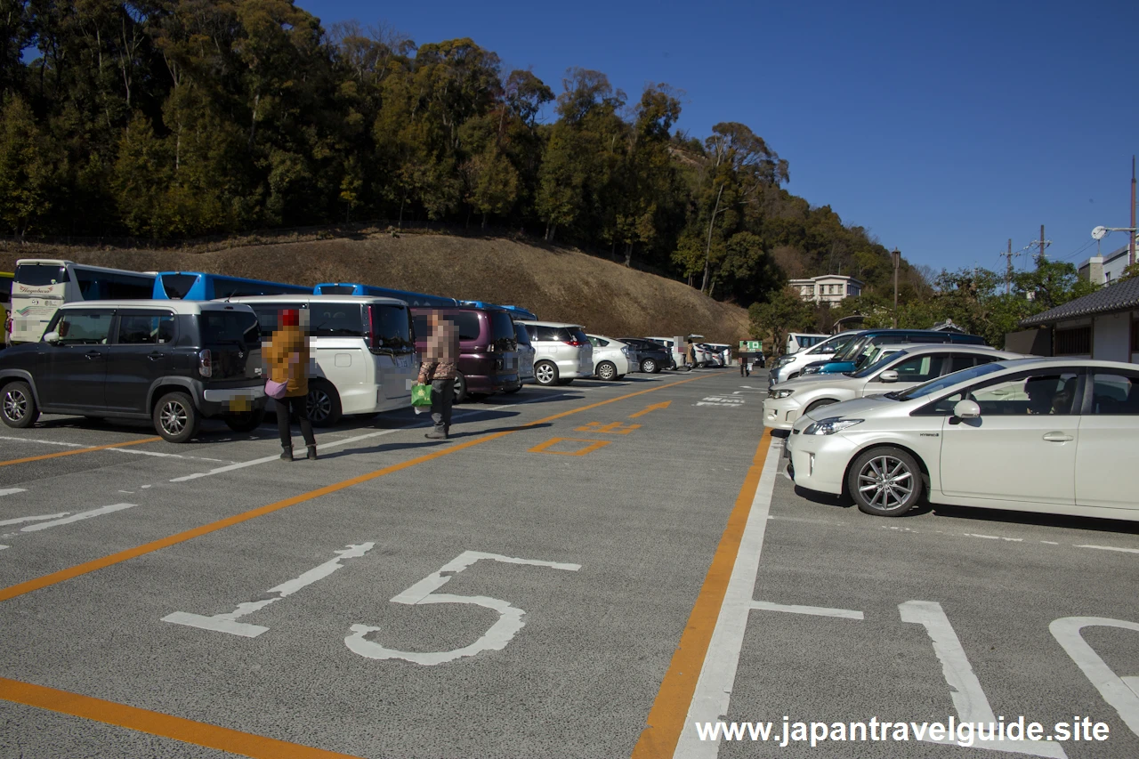 金閣寺の駐車場の場所(8)