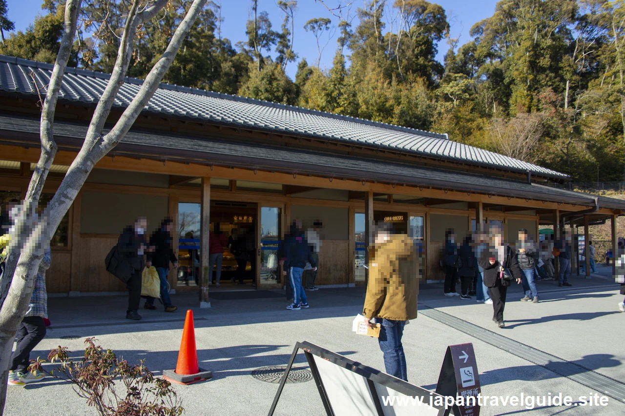 金閣寺の駐車場の場所(9)