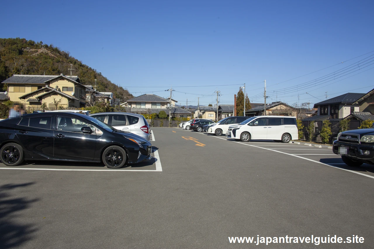 金閣寺の駐車場の場所(5)