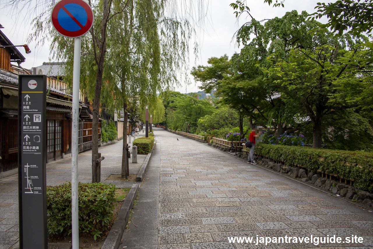 祇園白川(巽橋)：祇園の見どころ(4)