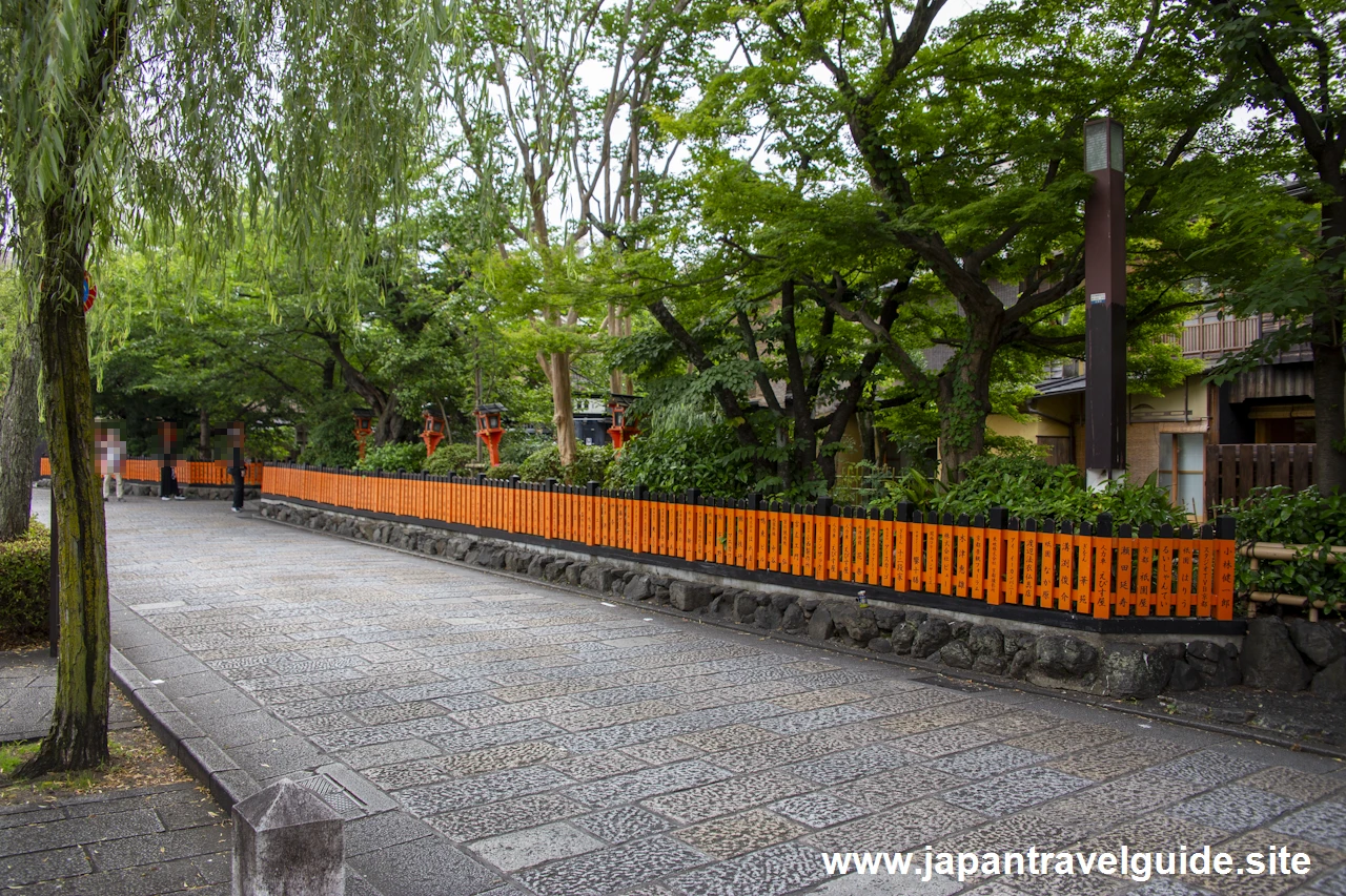 祇園白川(巽橋)：祇園の見どころ(13)