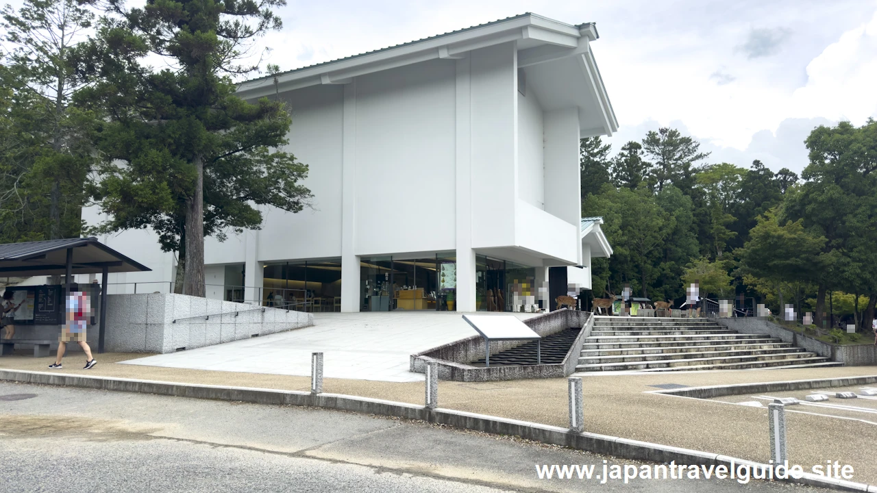 春日大社の駐車場の場所(13)